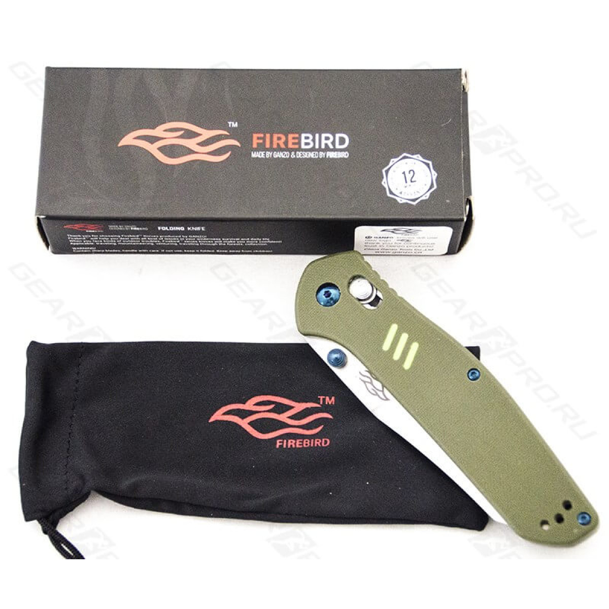 Нож Ganzo Firebird F7562-GR 4
