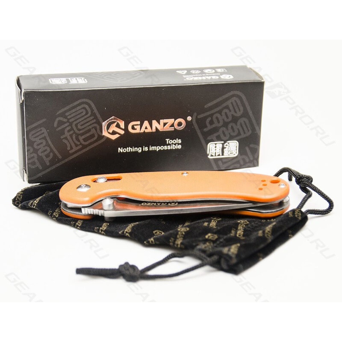 Нож Ganzo G727M Orange 7