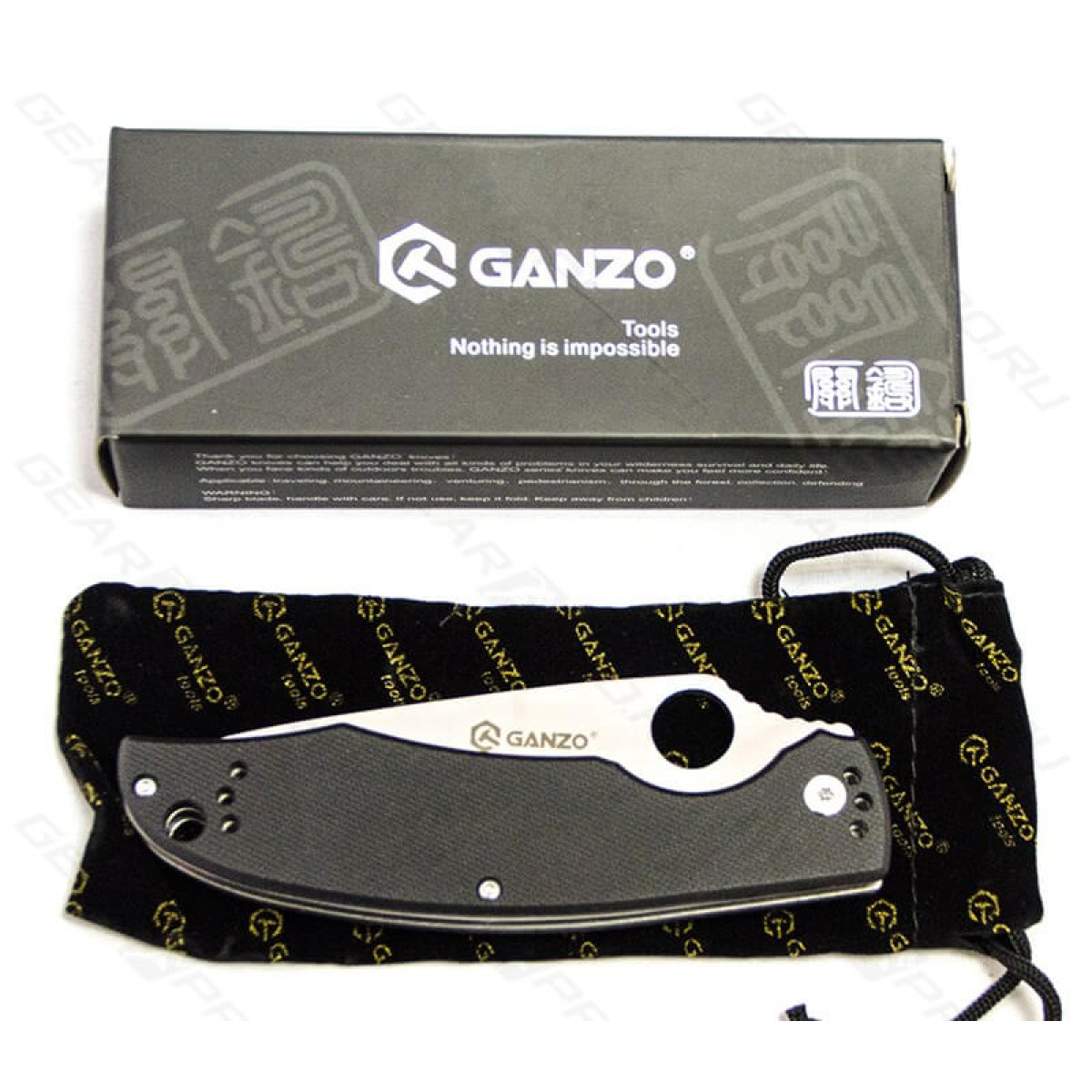 Нож Ganzo G732-BK 2