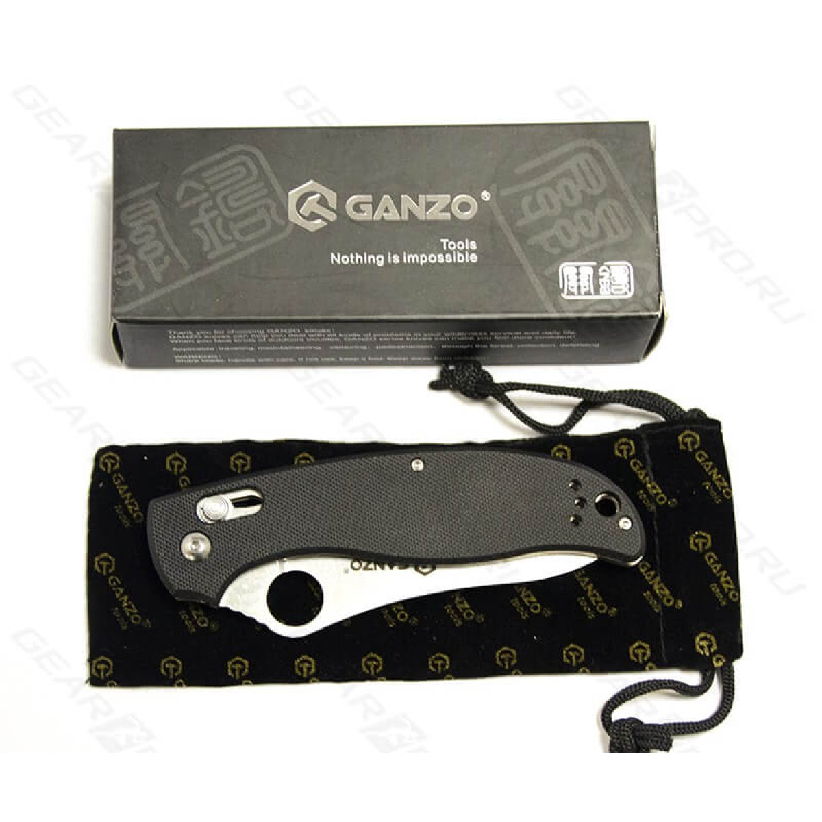 Нож Ganzo G733-BK 2