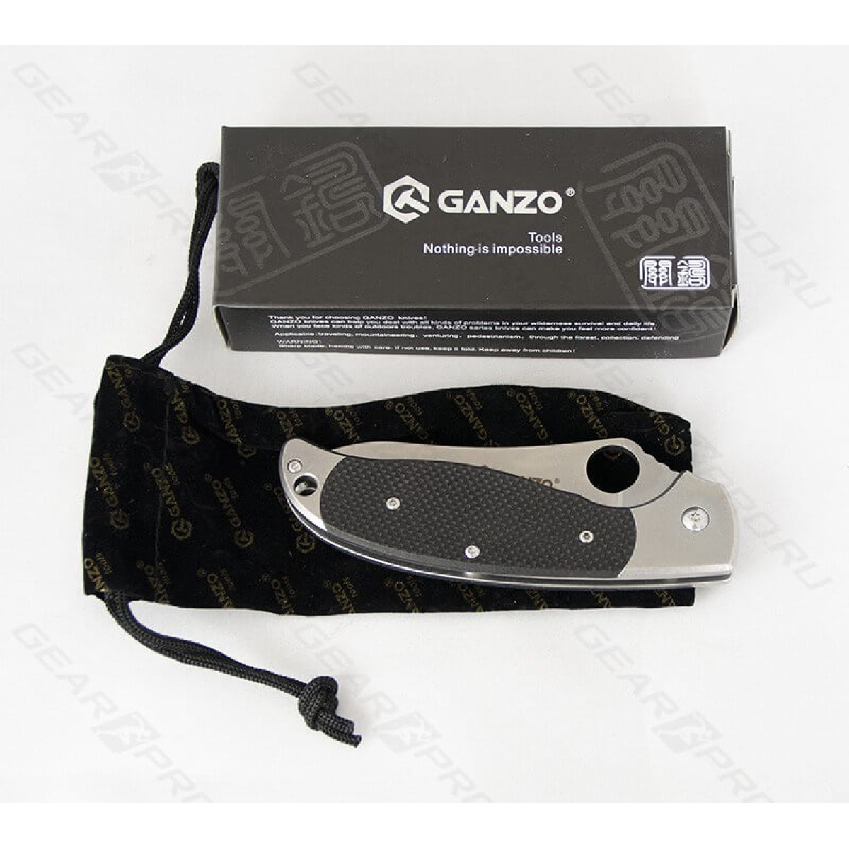 Нож Ganzo G7372-BK 3