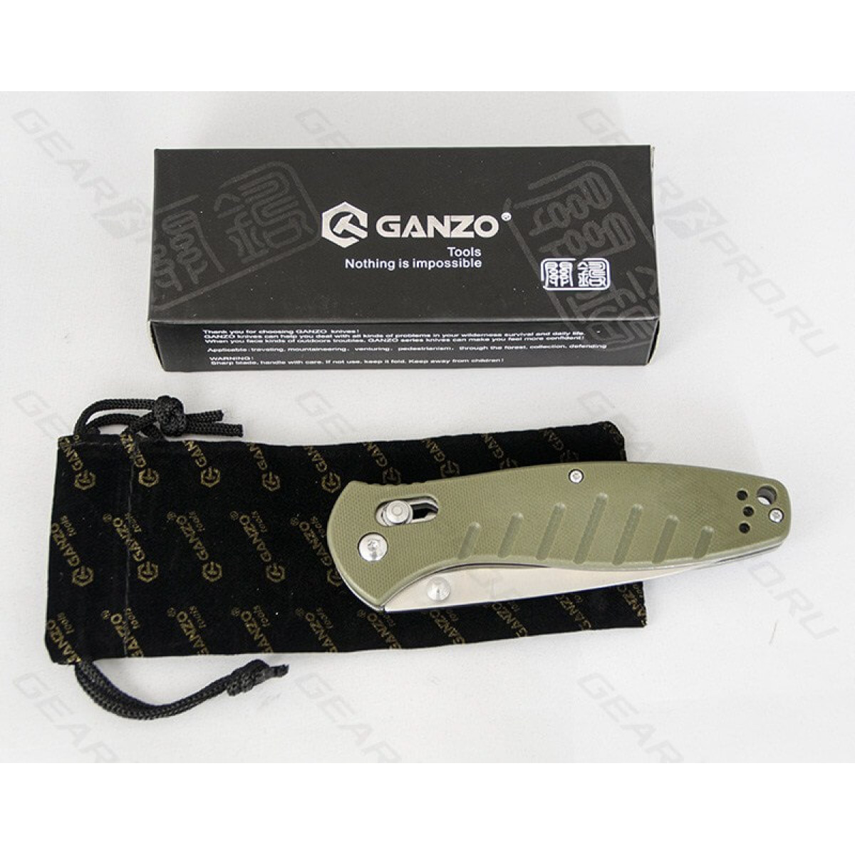 Нож Ganzo G738-GR 9