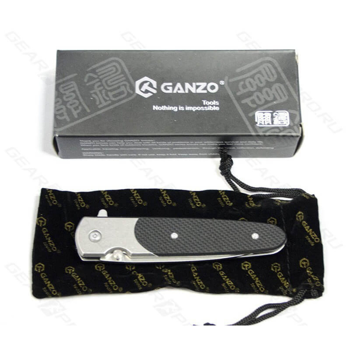 Нож Ganzo G743-2-BK 3