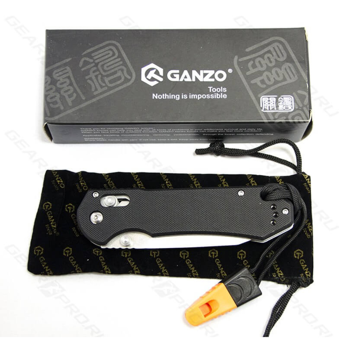 Нож Ganzo G7452-BK-WS 3