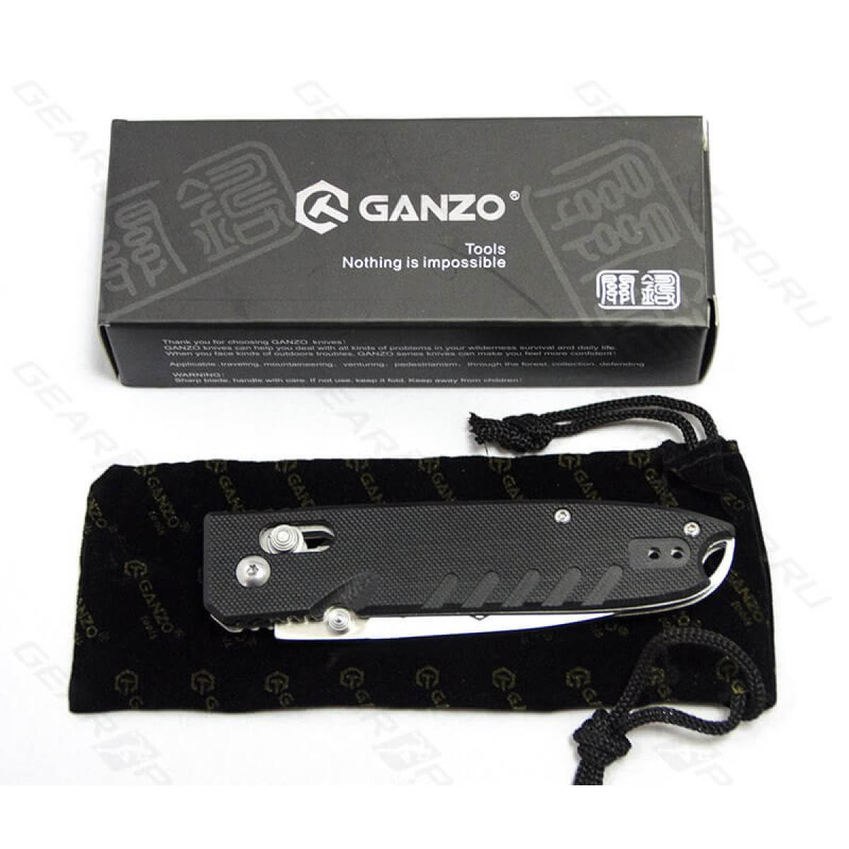 Нож Ganzo G746-1-BK 7