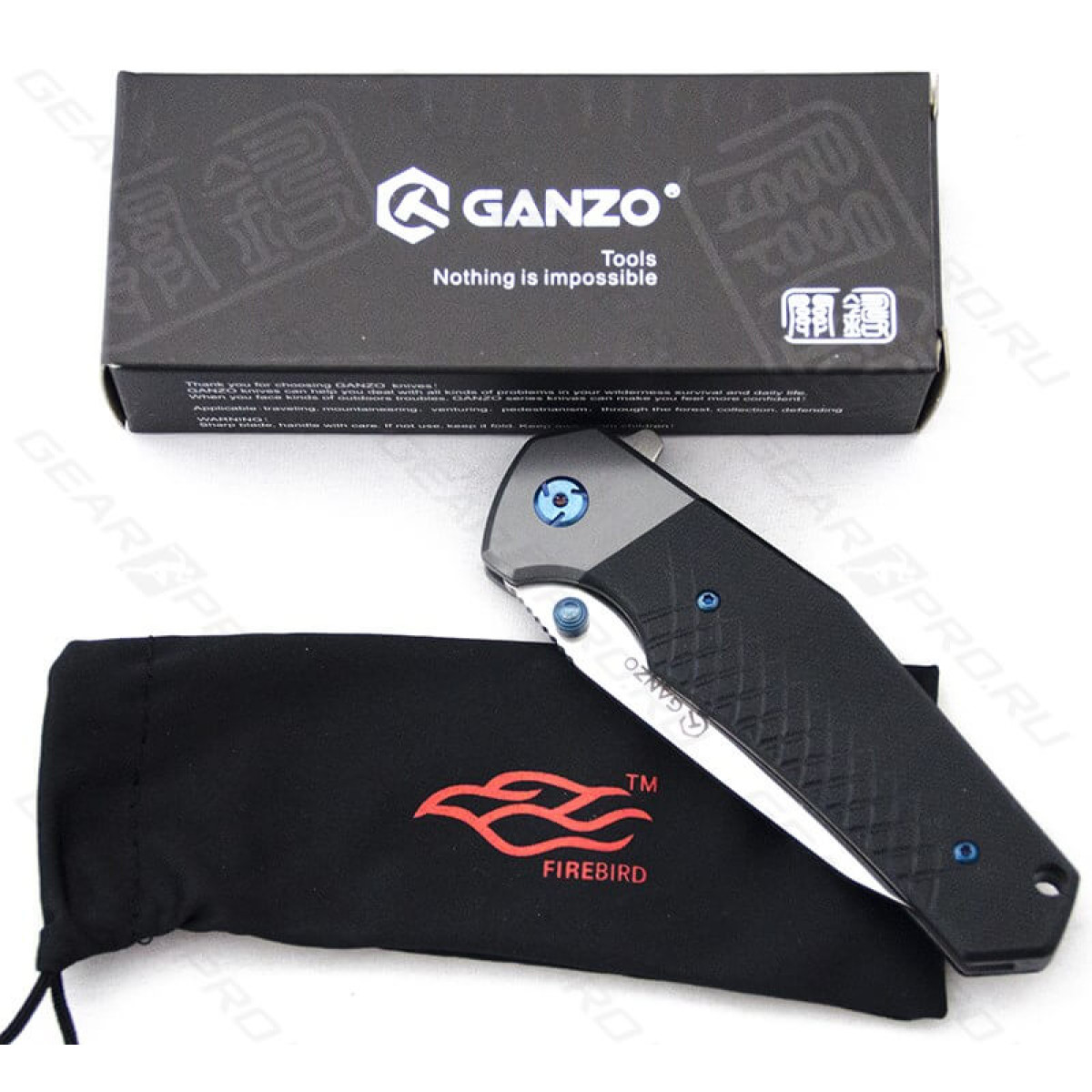Нож Ganzo G7491-BK 4