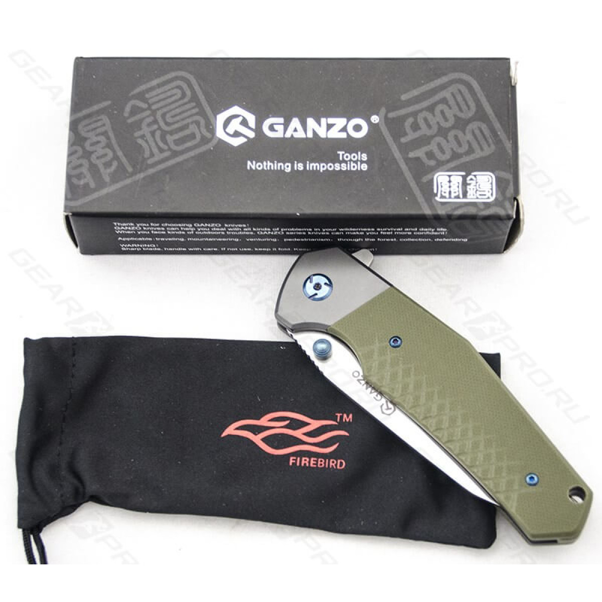 Нож Ganzo G7491-GR 4
