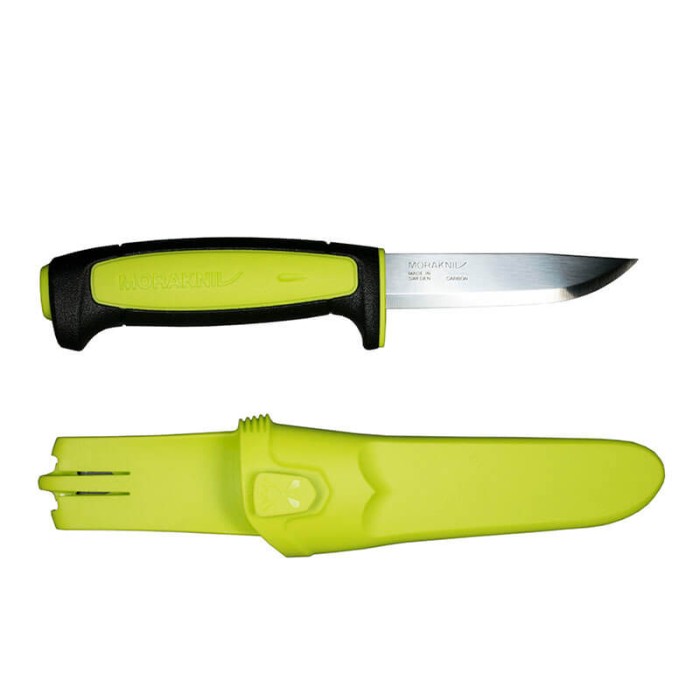 Нож Mora Basic 511 Black-Lime