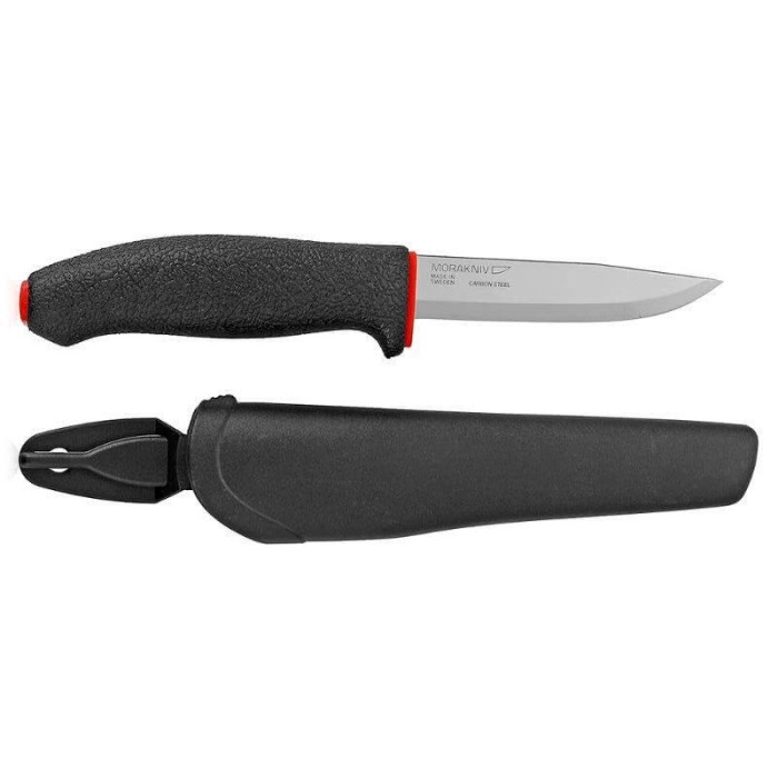 Нож туристический Morakniv Allround 711, углеродистая сталь, с ножнами, универсальный, сделан в Швеции