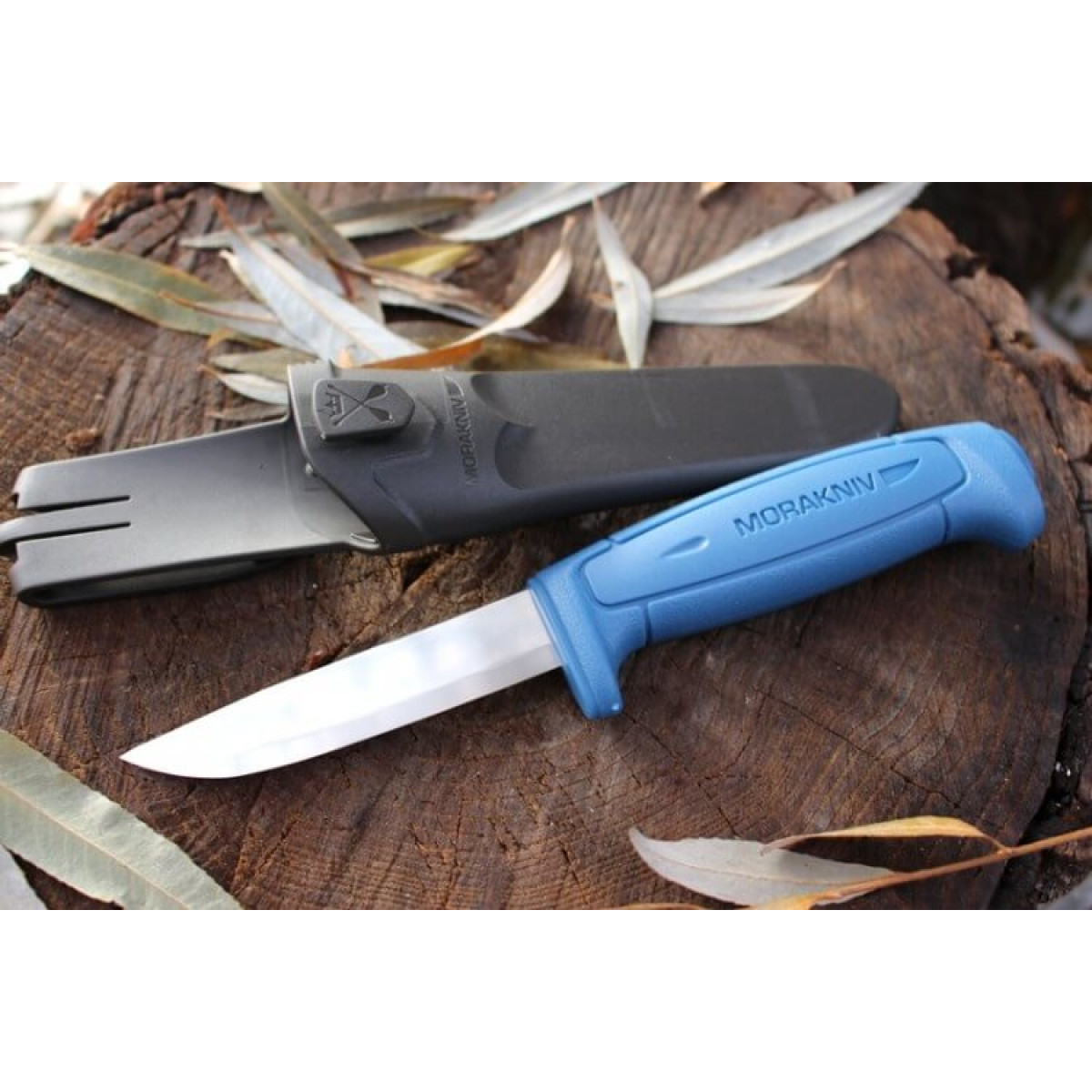 Нож туристический Morakniv Basic 546 12241, нержавеющая сталь, с ножнами, Швеция 3