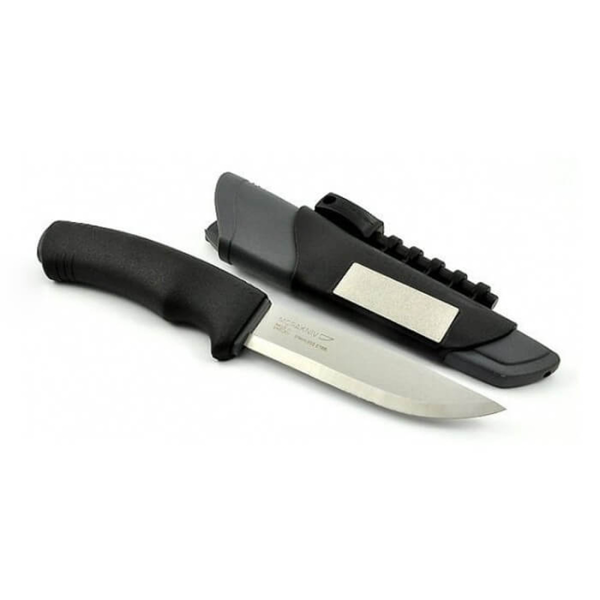 Нож туристический Morakniv BushCraft Survival Black 11835, нержавеющая сталь, с ножнами, огниво, черный 5