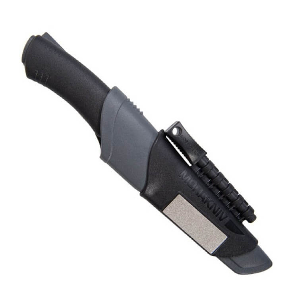 Нож туристический Morakniv BushCraft Survival Black 11835, нержавеющая сталь, с ножнами, огниво, черный 4