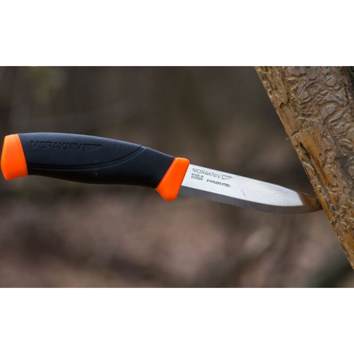 Нож Morakniv Companion F Serrated Orange 5