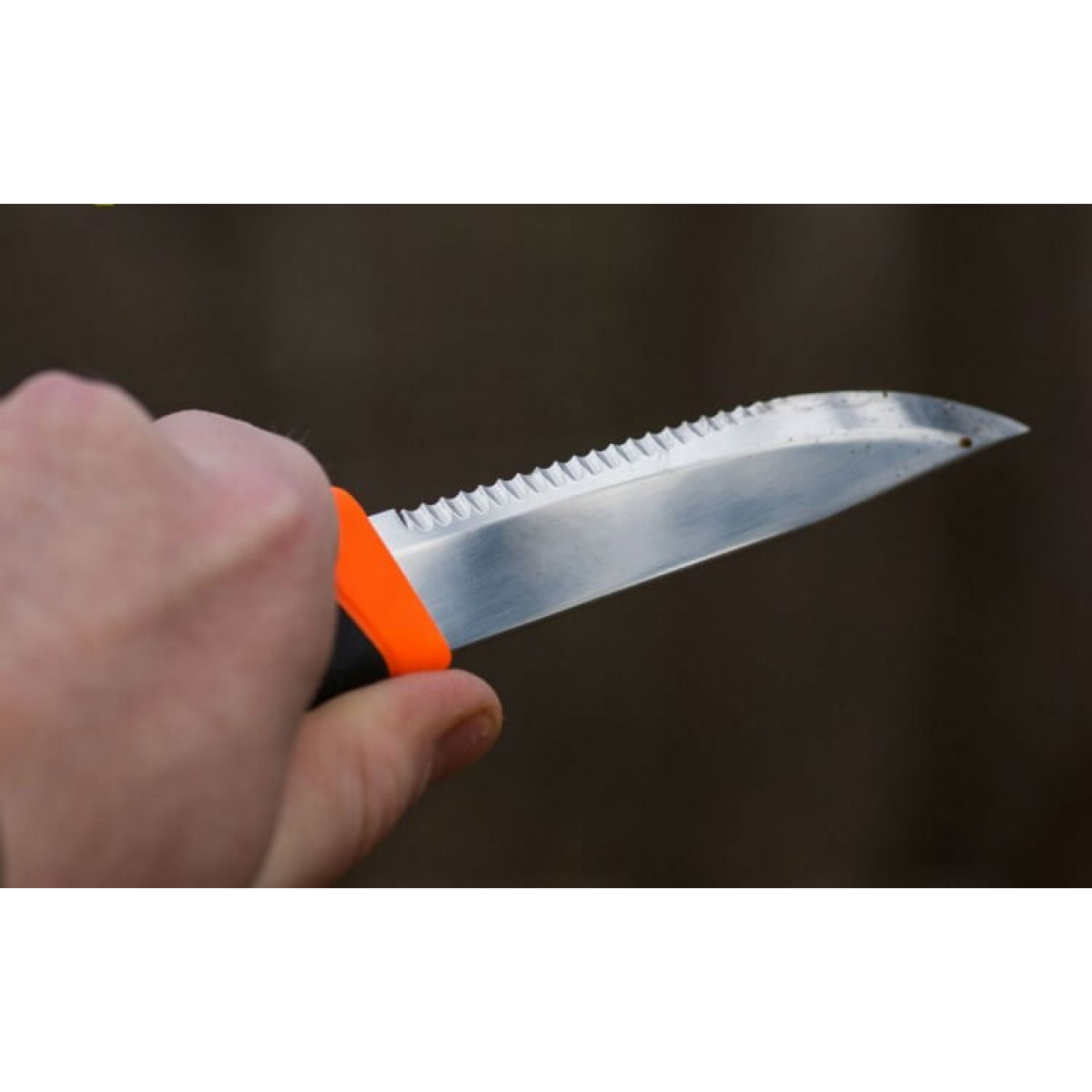 Нож Morakniv Companion F Serrated Orange 4