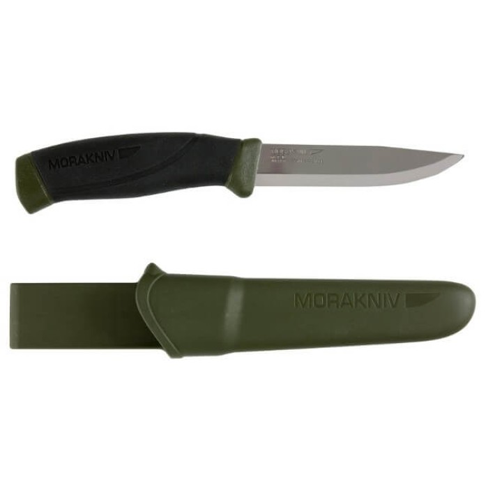 Нож туристический Morakniv Companion MG нержавеющая сталь 11827, с ножнами, Швеция