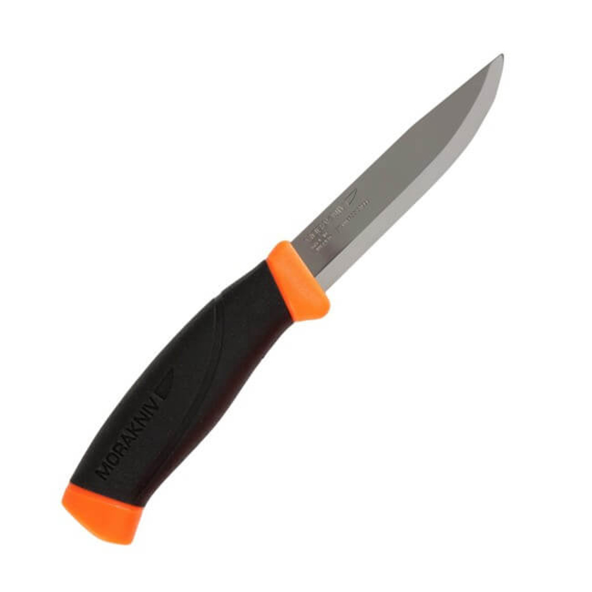 Нож туристический Morakniv Companion Orange 11824, нержавеющая сталь, с ножнами, Швеция 2