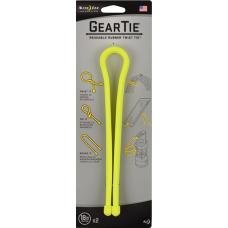 Набор хомутов Nite Ize Gear Tie 18" 2pk Neon Yellow