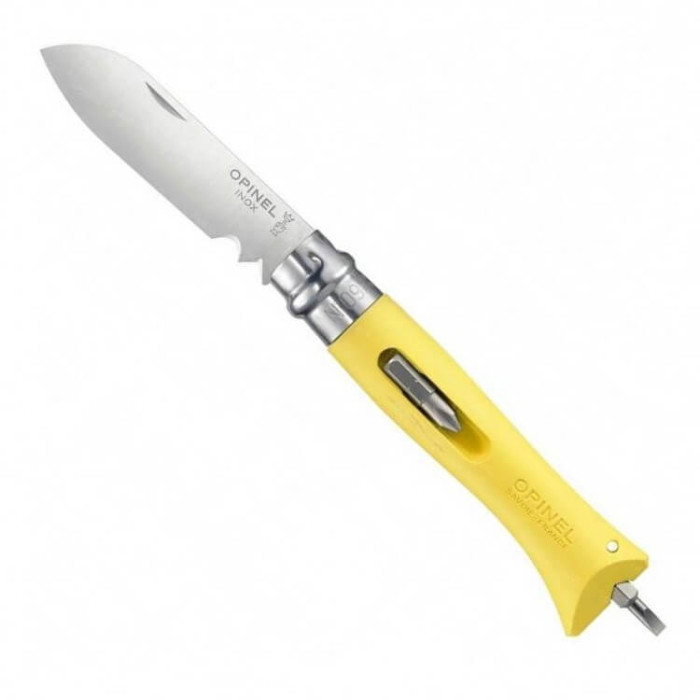Нож Opinel №9 Specialist DIY Yellow