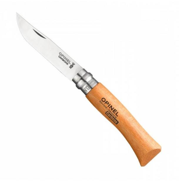 Нож Opinel №7 Tradition Carbon блистер 000622