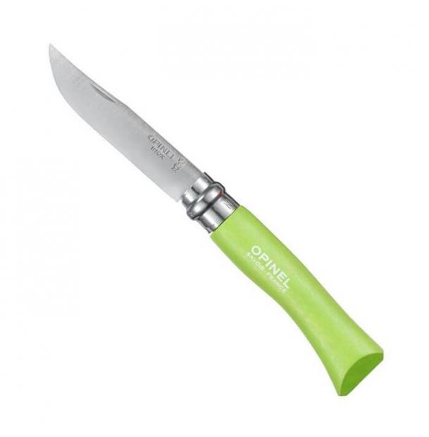 Нож Opinel №7 Tradition Color Green-Apple 001425