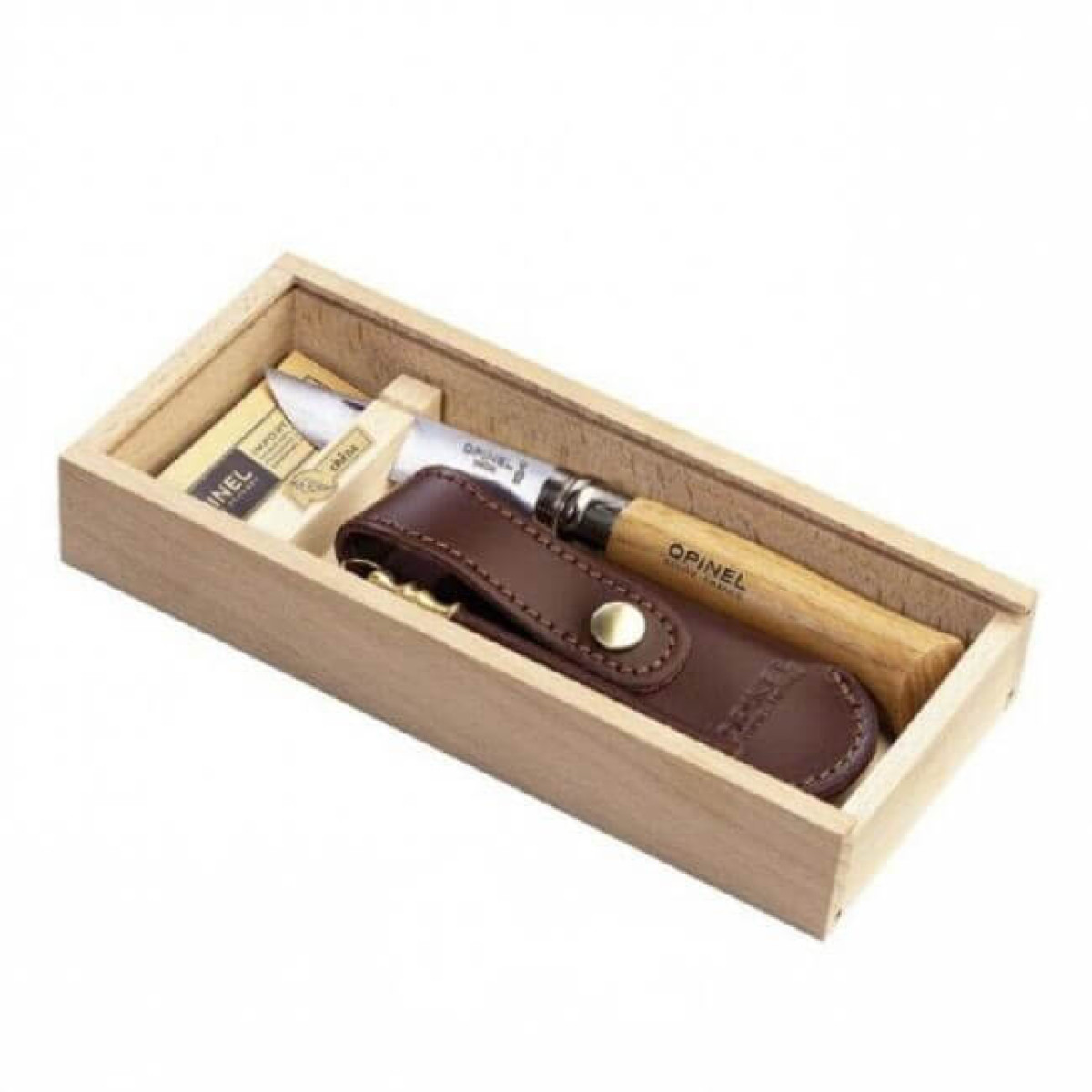 Нож Opinel №8 Tradition Style Olive Wood + Sheath 3