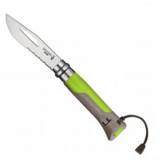 Нож Opinel №8 Specialist Outdoor Terre Vert