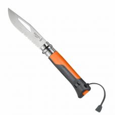 Нож Opinel №8 Specialist Outdoor Tangerine