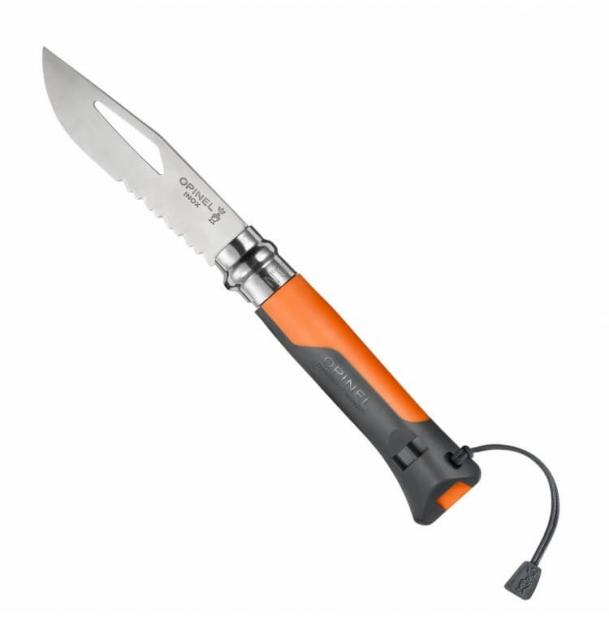 Нож Opinel №8 Specialist Outdoor Tangerine 001577
