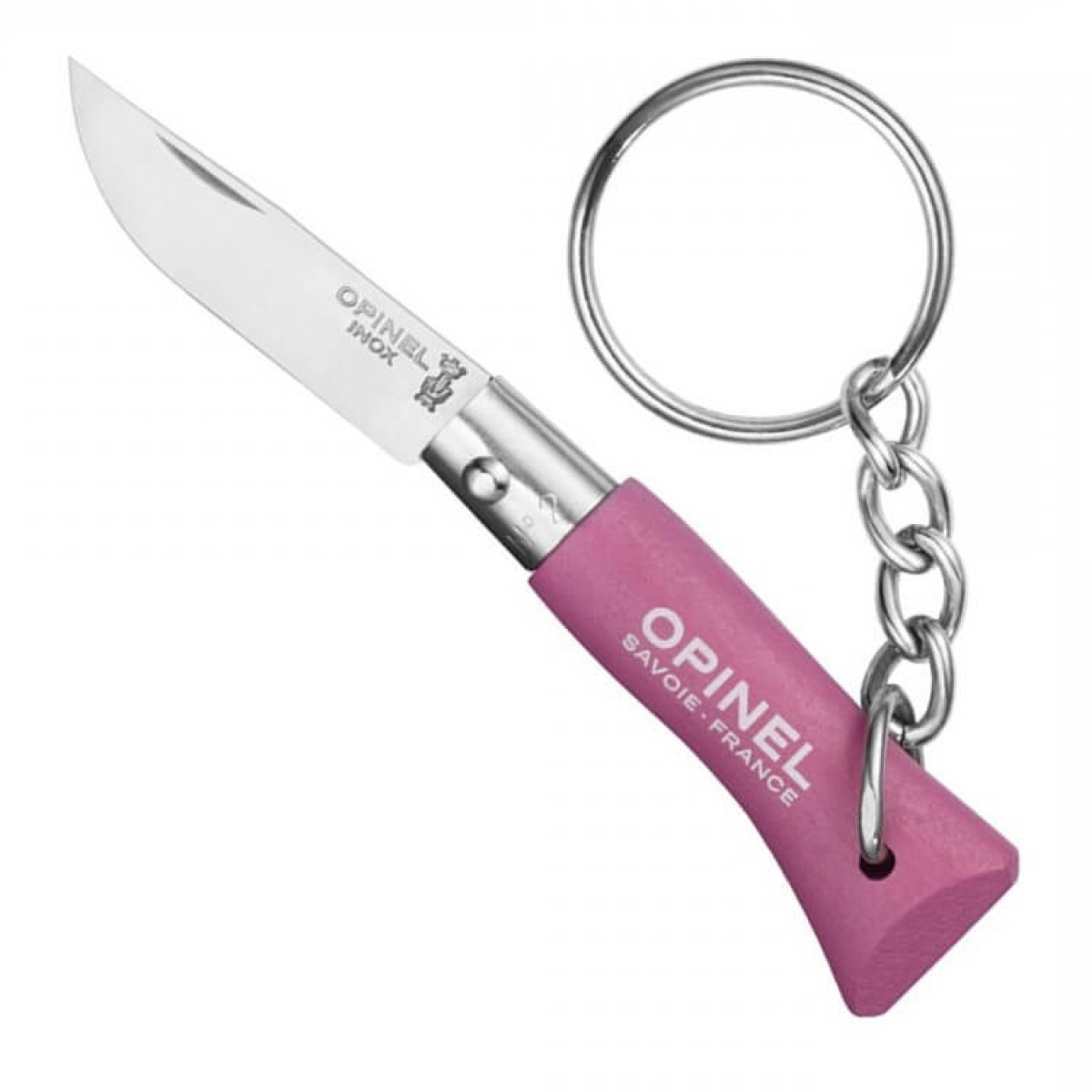 Нож-брелок Opinel №2 Tradition Color Fucshia 1