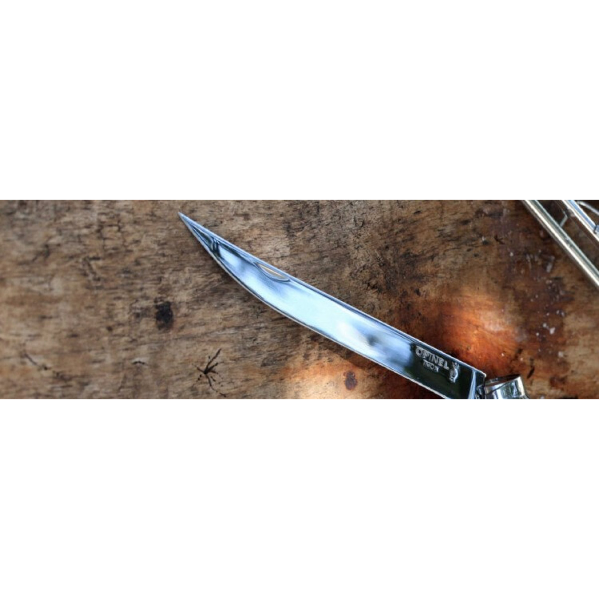 Нож филейный Opinel №10 Slim Line Ebony 2