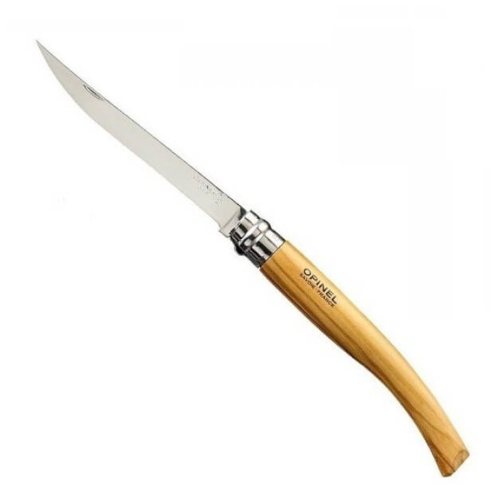 Нож филейный Opinel №12 Slim Line Olive Tree