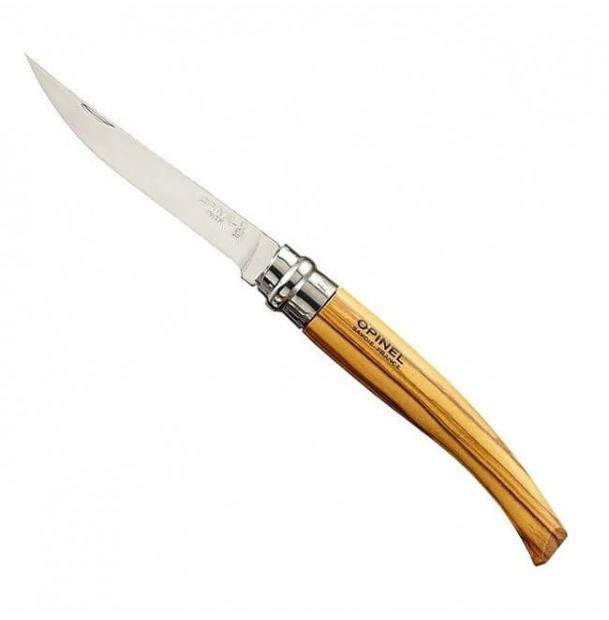 Нож филейный Opinel №8 Slim Line Olive Tree 001144