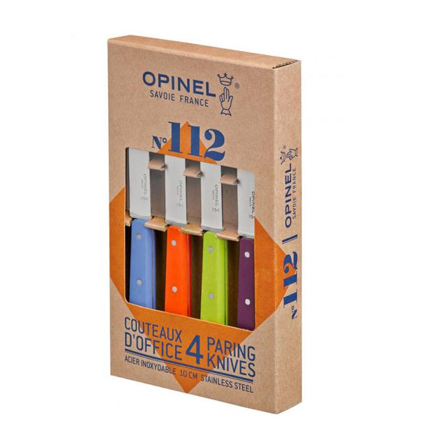 Набор из 4 ножей Opinel №112 Sweet-Pop Colours 001381