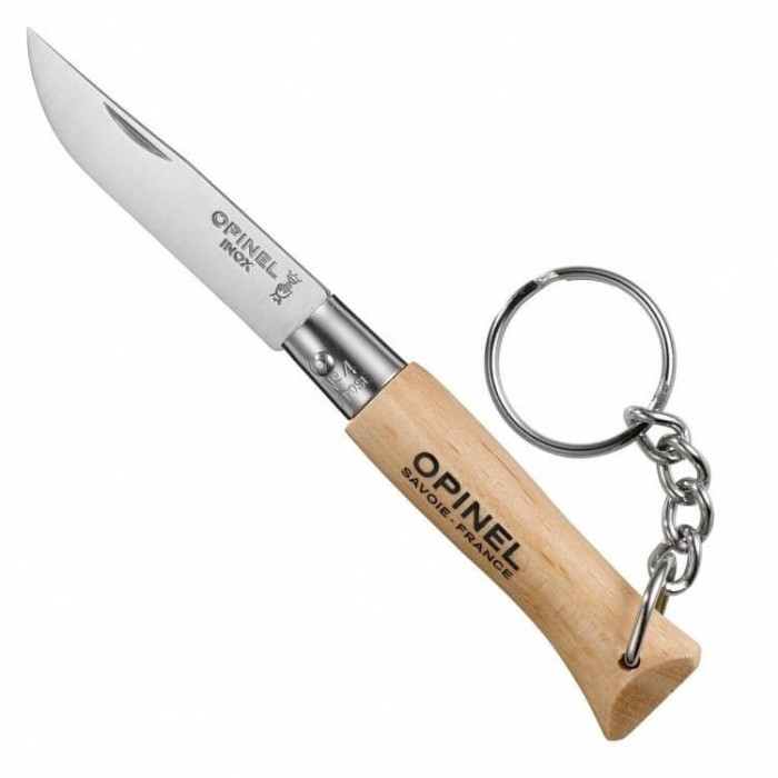 Нож-брелок Opinel №4 Keychain Tradition Stainless Steel