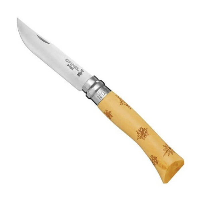 Нож Opinel №7 Tradition Nature Snow