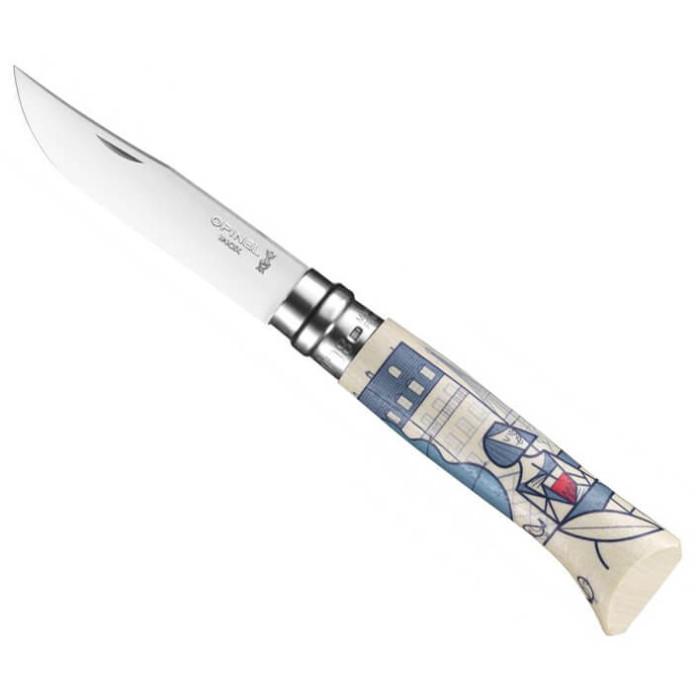 Нож Opinel №8 Edition France by Ale Giorgini
