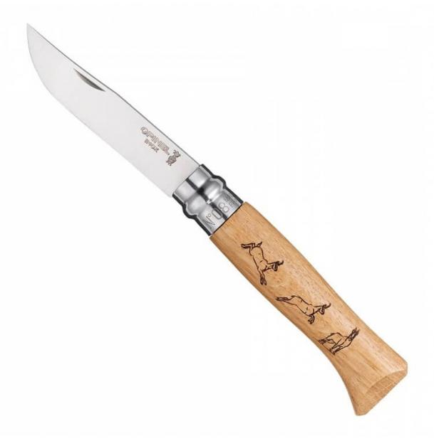 Нож Opinel №8 Tradition Animalia Chamois 001621