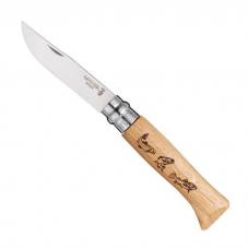 Нож Opinel №8 Tradition Animalia Trout