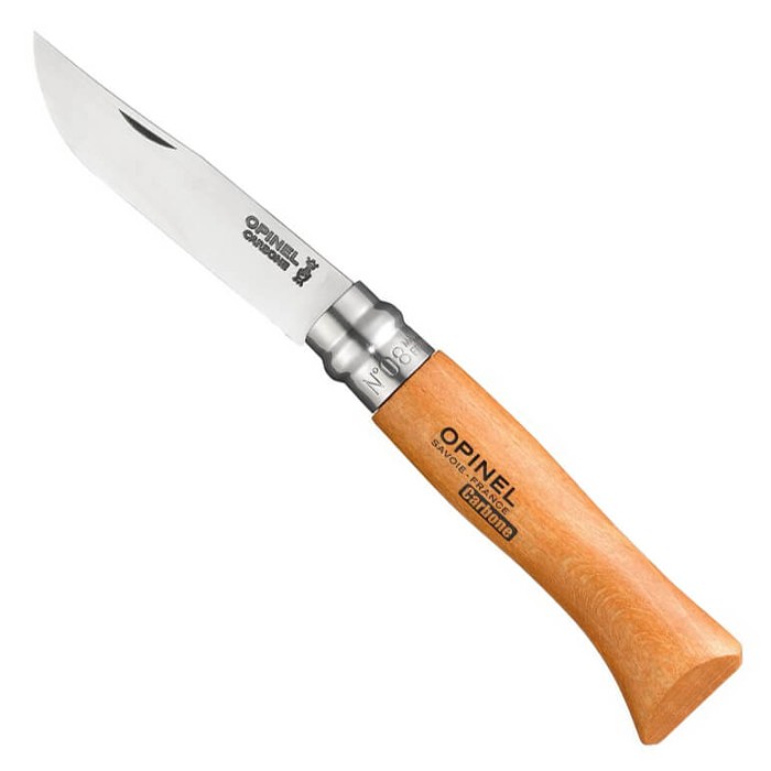 Нож Opinel №8 Tradition Carbon (блистер)