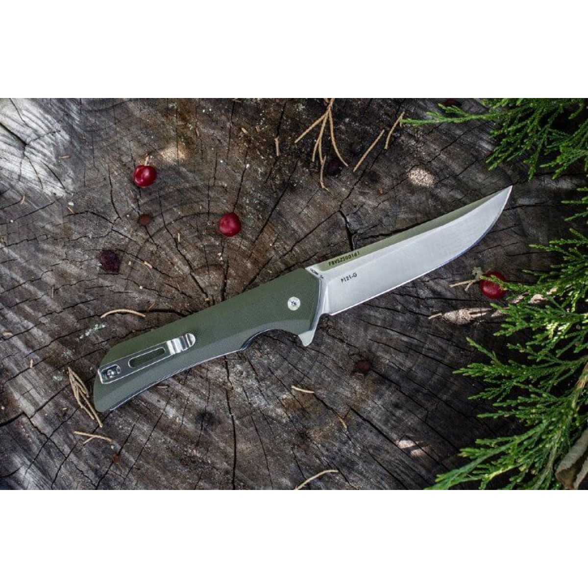 Нож Ruike Hussar P121 Green 4