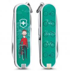 Мультитул Victorinox Classic LE 2015, 58 mm, 7 Functions, Ride your Bike