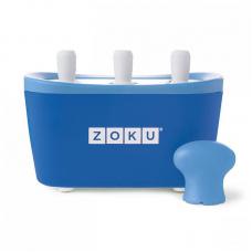 Набор для приготовления мороженого Zoku Triple Quick Pop Maker Blue
