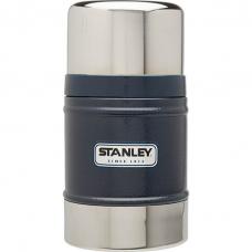 Термос для еды Stanley Classic 0.5L Vacuum Food Jar Hammertone Navy