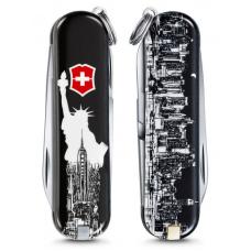 Мультитул Victorinox Classic LE 2018, 58 mm, 7 Functions, NEW YORK