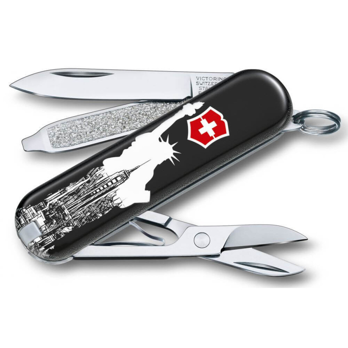 Мультитул Victorinox Classic LE 2018, 58 mm, 7 Functions, NEW YORK 2