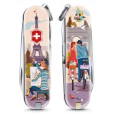 Мультитул Victorinox Classic LE 2018, 58 mm, 7 Functions, The City of Love