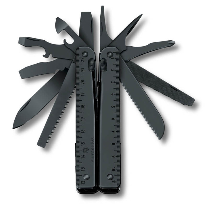 Мультитул Victorinox SwissTool BS, 115 mm, 29 Functions, Black