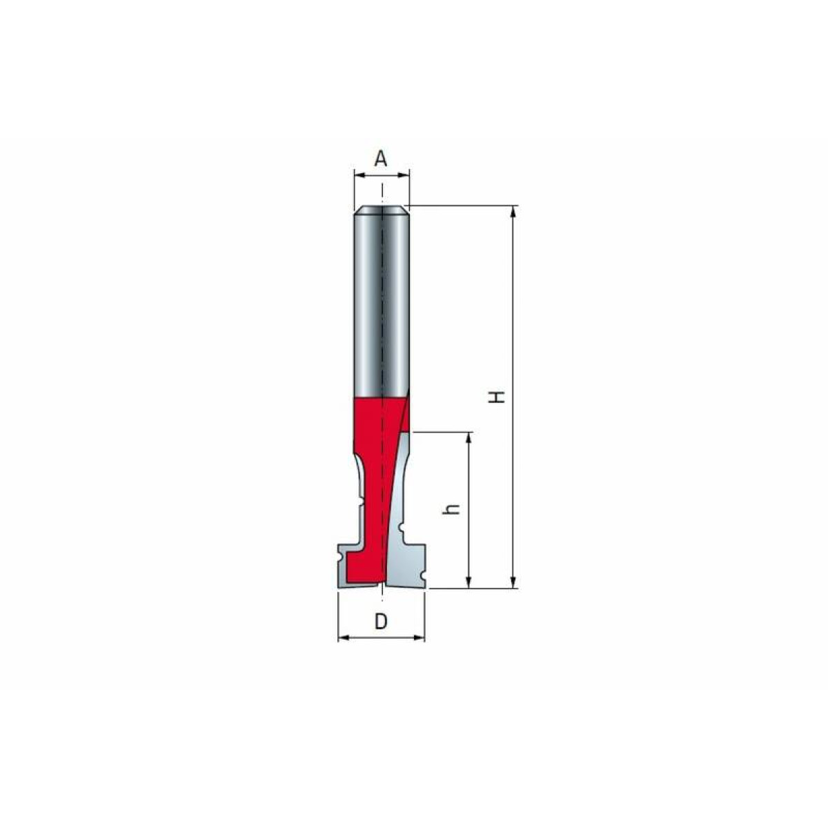 Фреза пазовая FREUD PRO 10х11 мм 70-10406 1