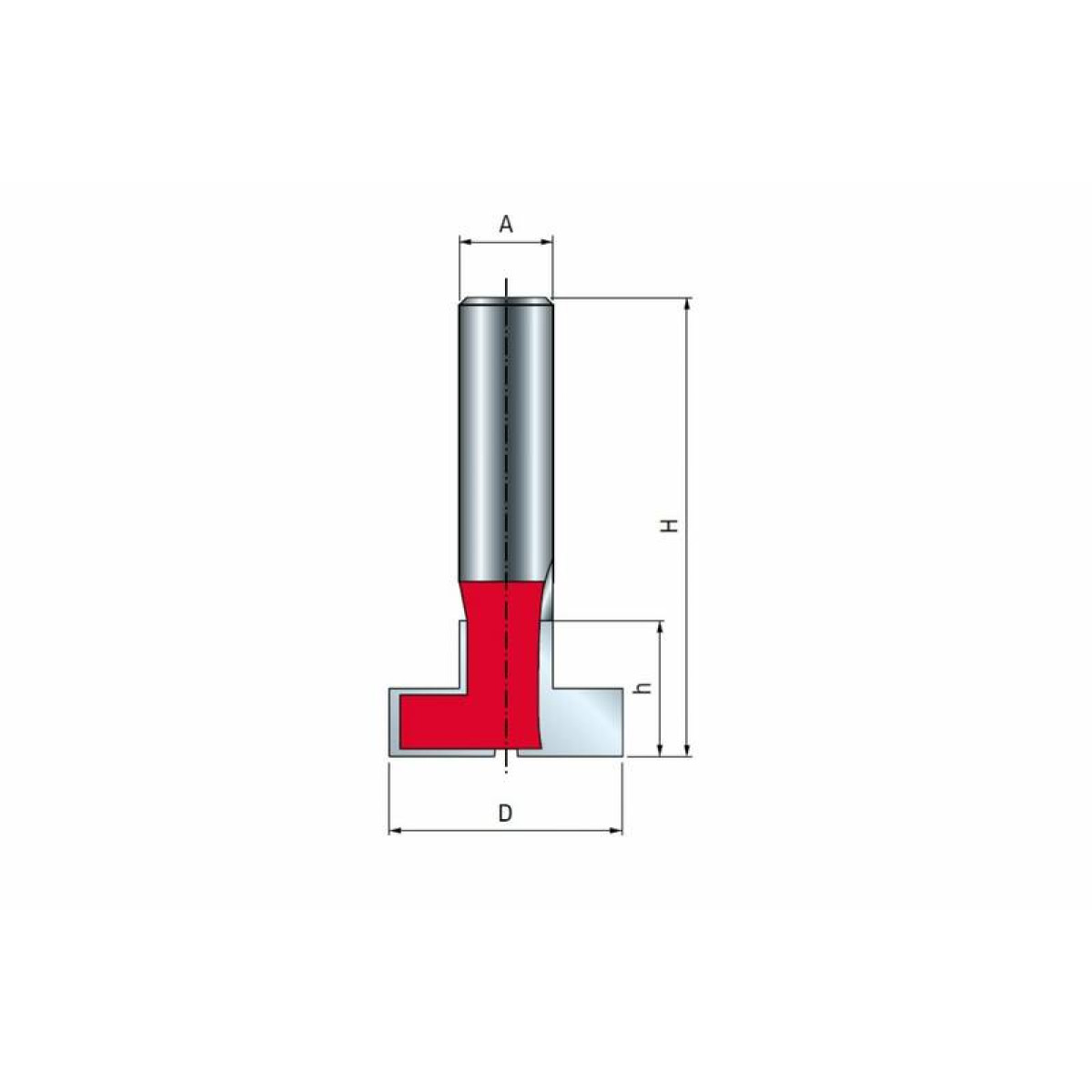 Фреза пазовая FREUD PRO 30х18 мм 52-52612 1
