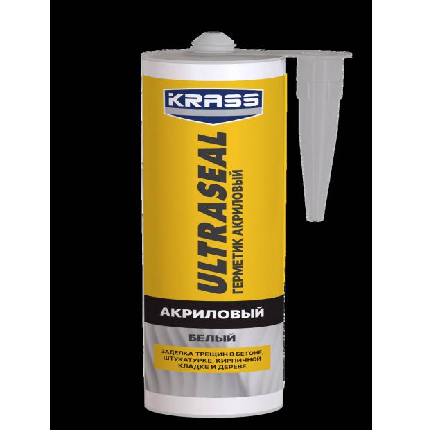 Герметик акриловый KRASS ULTRASEAL 0005297, белый 260мл